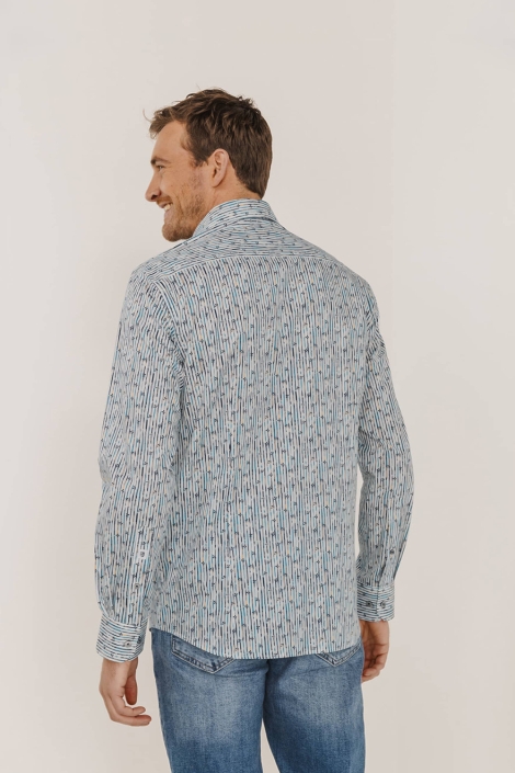 State of Art shirt ls striped pop